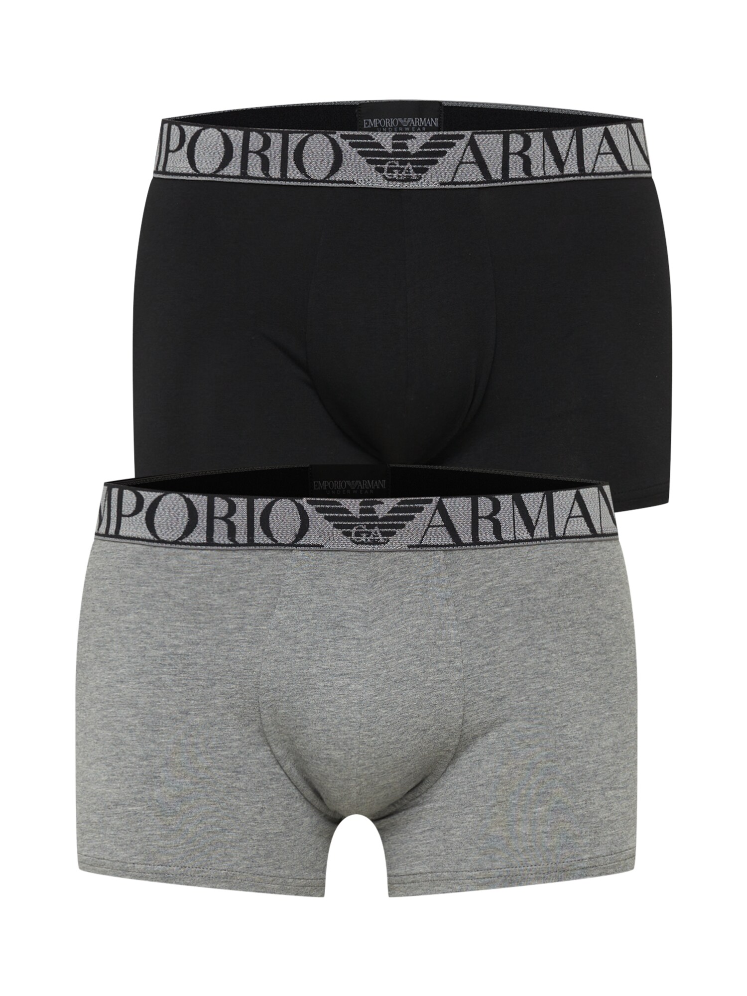 Emporio Armani Boxeralsók  fekete / szürke