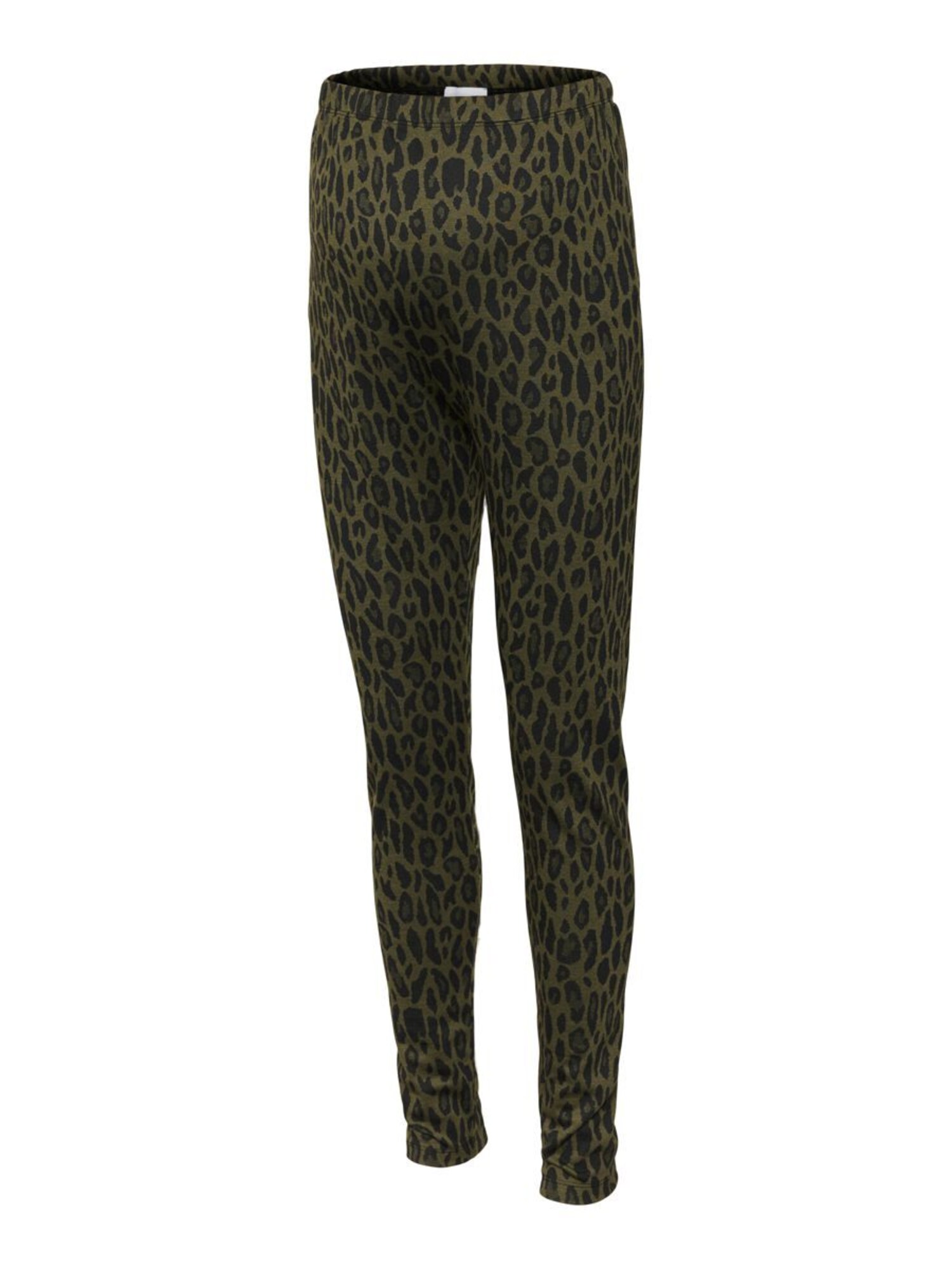 MAMALICIOUS Leggings 'Joa'  khaki / fekete