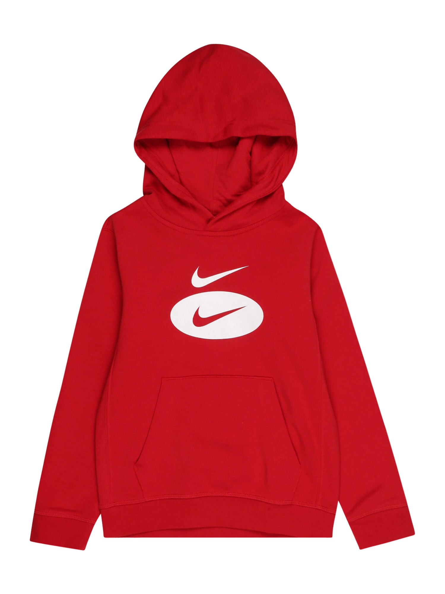 Nike Sportswear Tréning póló  piros / fehér