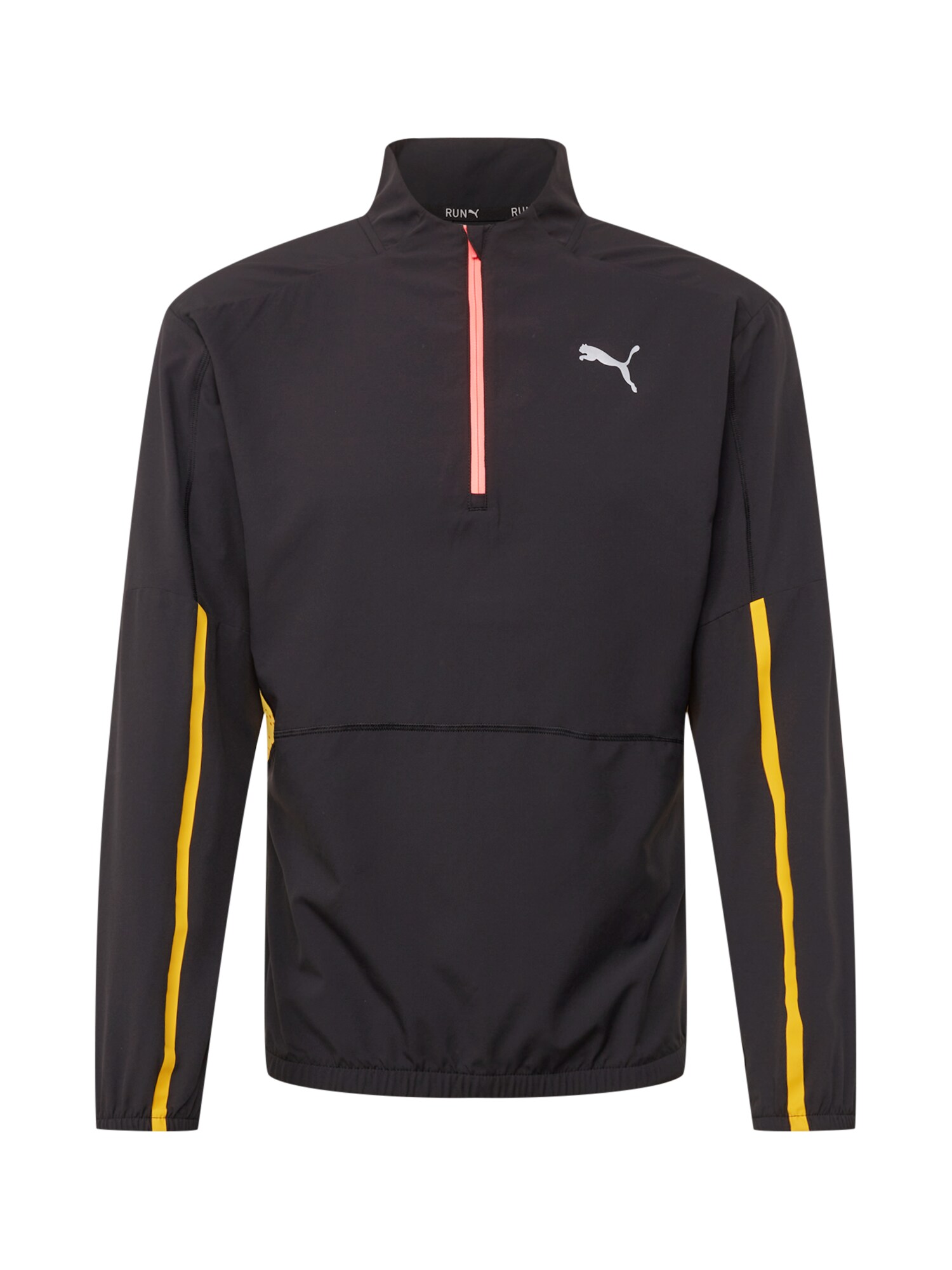 PUMA Sportdzseki  fekete / aranysárga / lazac / ezüst