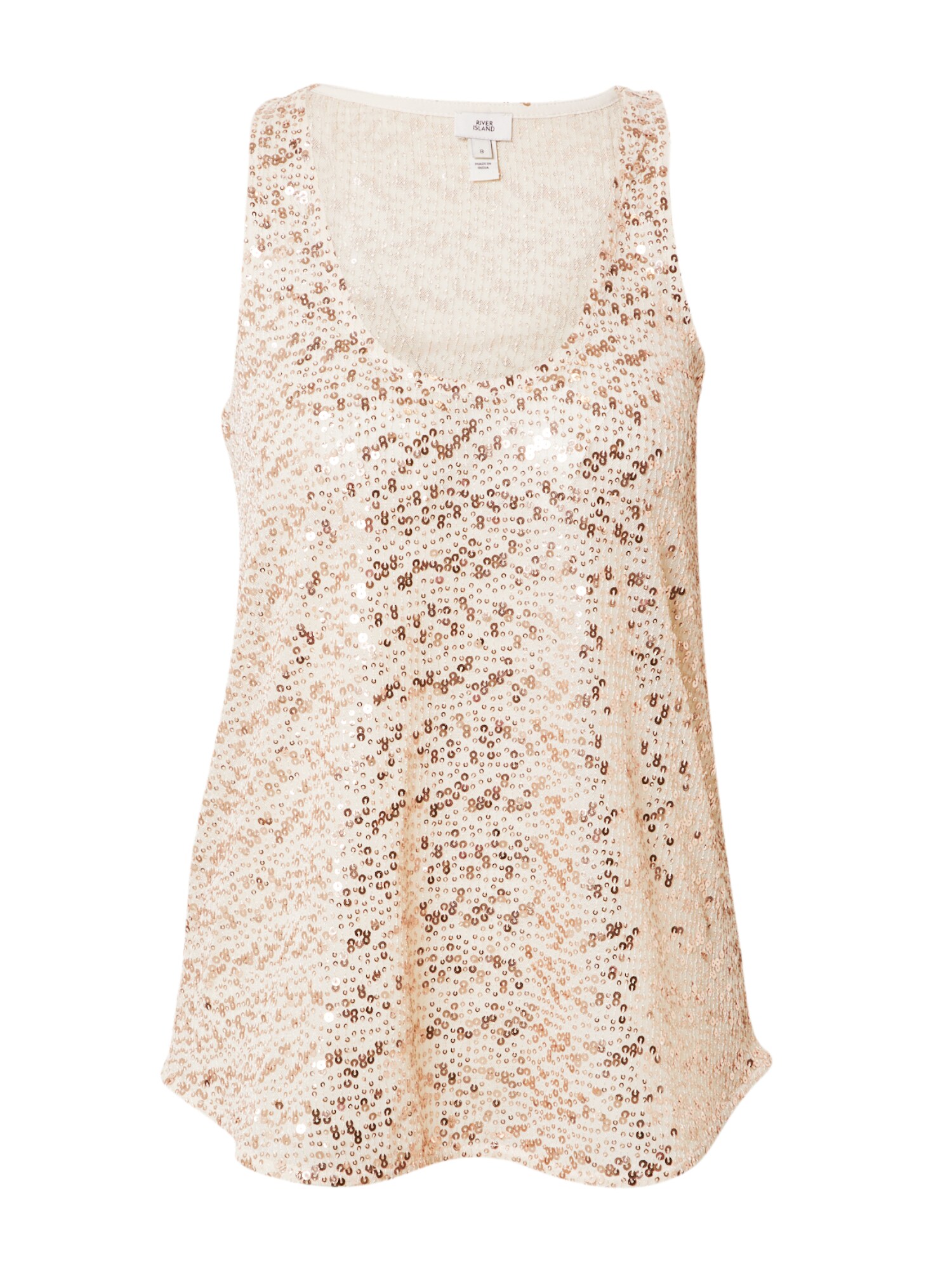 River Island Top  arany