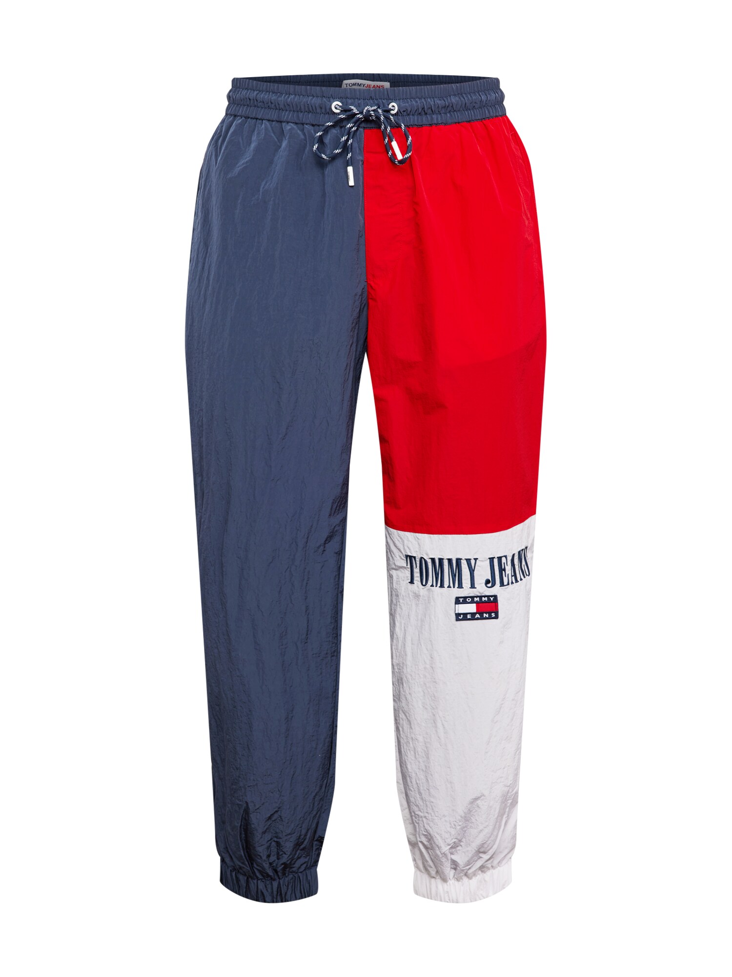 Tommy Jeans Nadrág  tengerészkék / piros / fehér