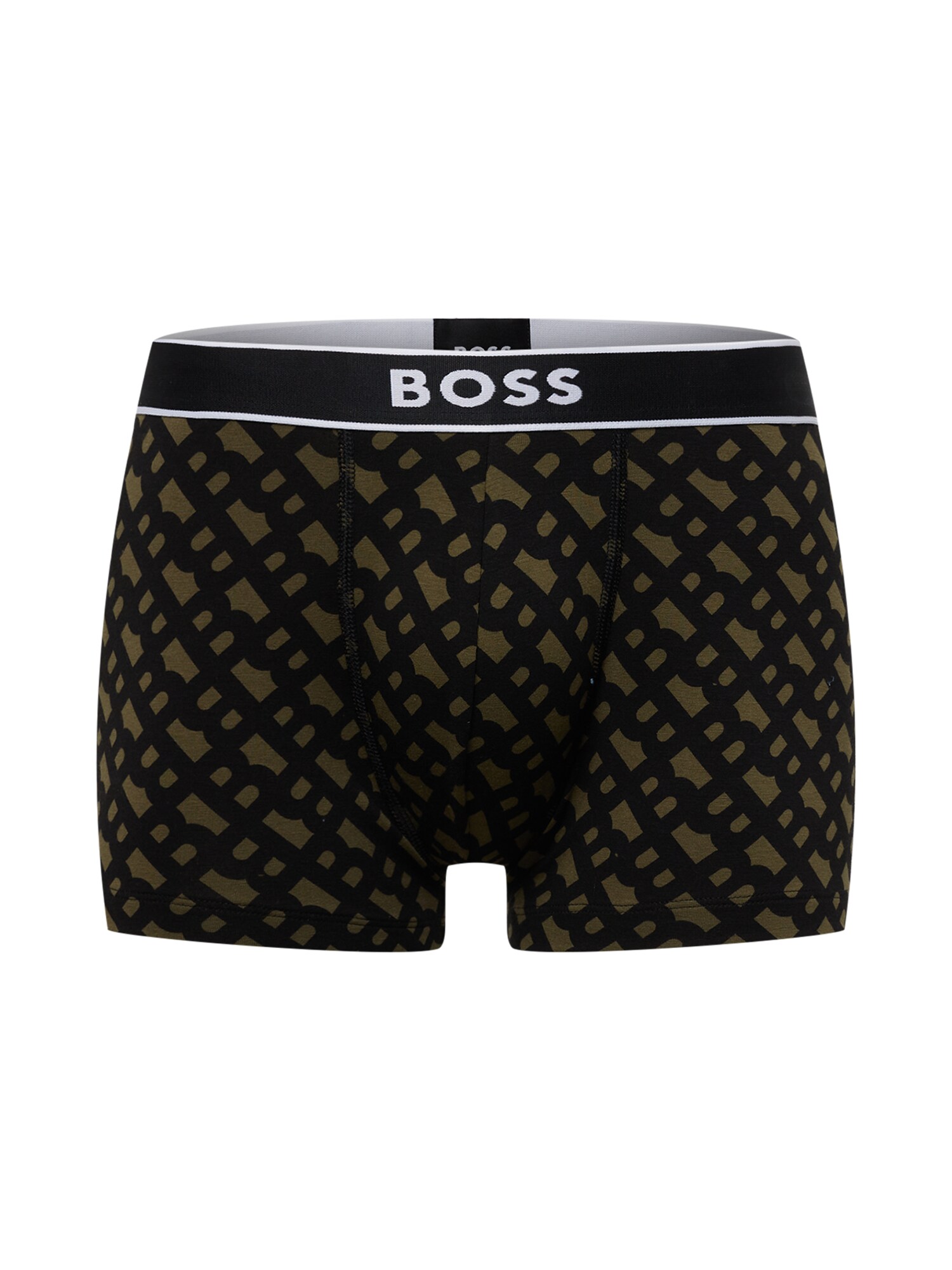 BOSS Black Boxeralsók  sötétzöld / fekete