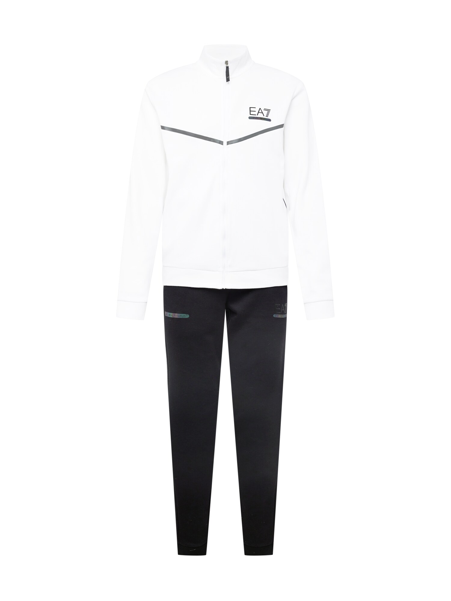 EA7 Emporio Armani Jogging ruhák  fekete / fehér