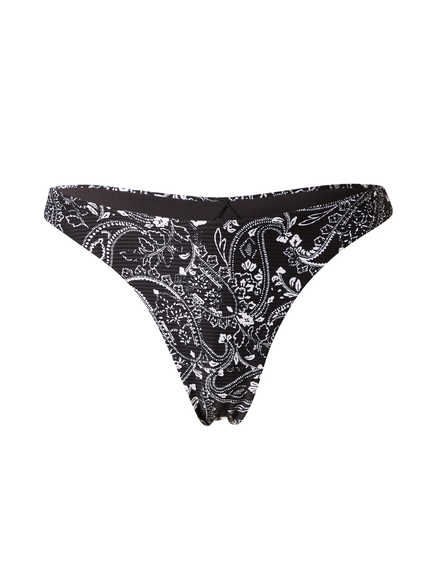 Hunkemöller Bikini nadrágok  fekete / fehér