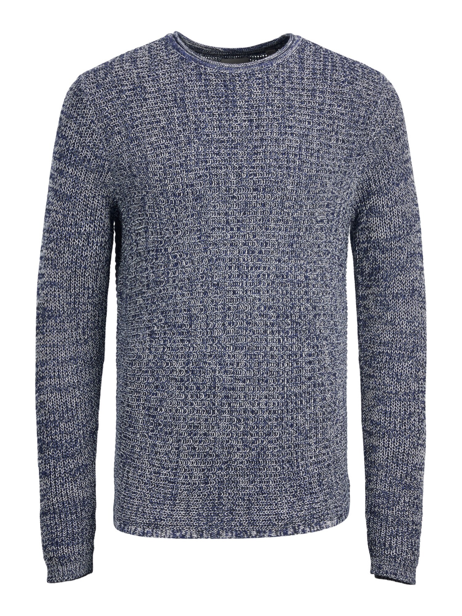 JACK & JONES Pulóver 'Phil'  tengerészkék / fehér