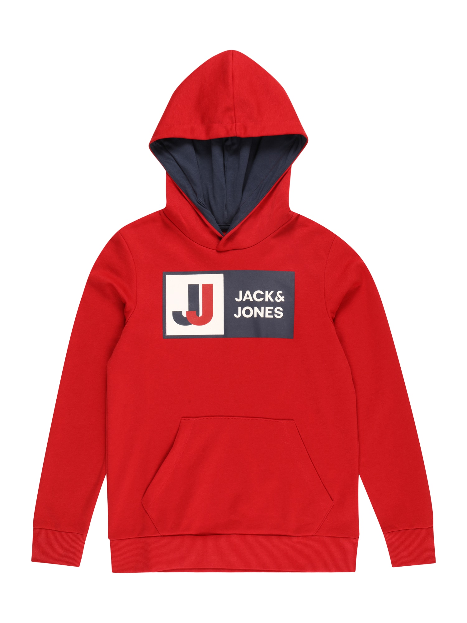 Jack & Jones Junior Tréning póló  piros / fehér / tengerészkék