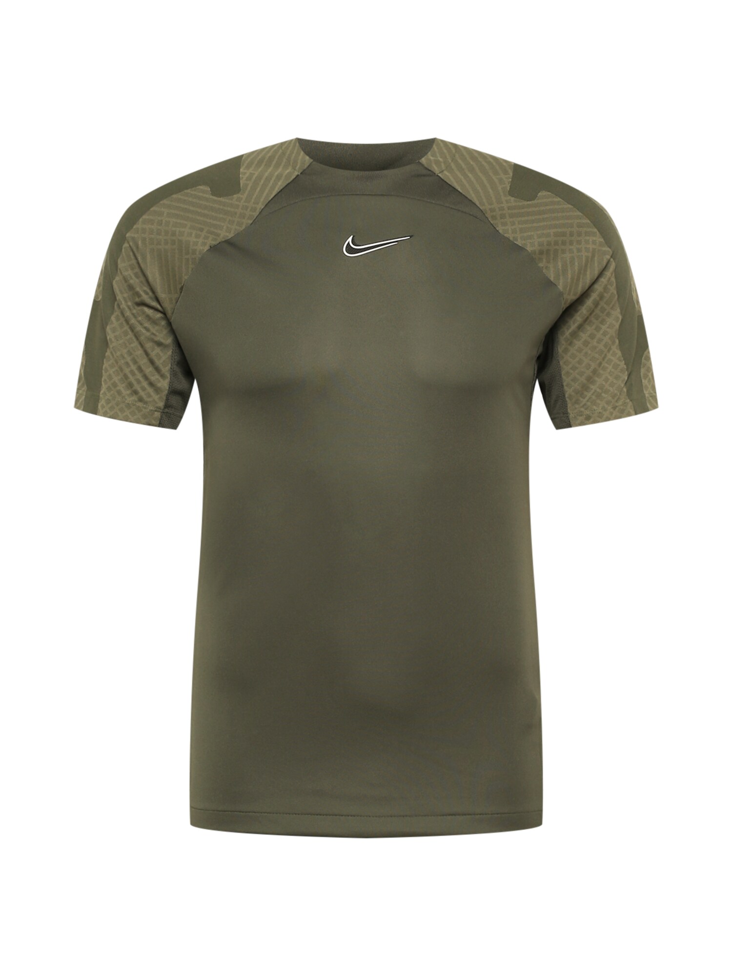 NIKE Funkcionális felső  khaki / olíva / fehér / fekete